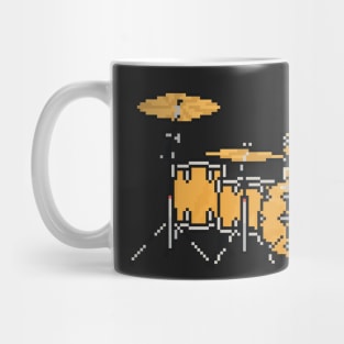 Pixel Led Wood Drums Mug